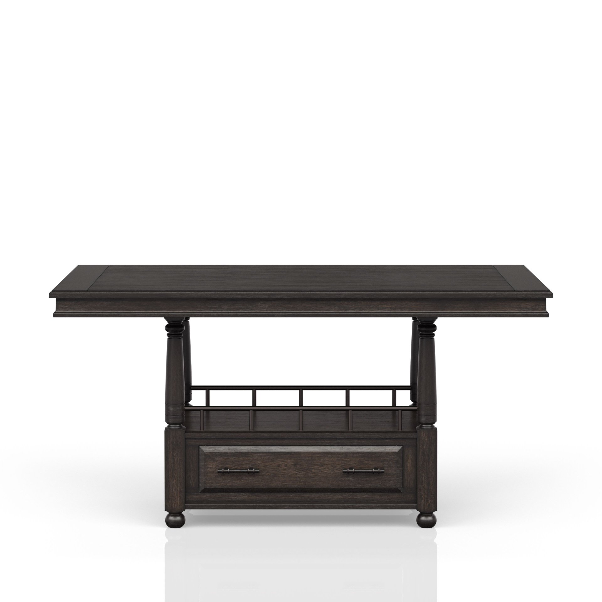 Counter Height Dining Table - Coffee - Image 5