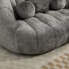 Durable Comfort High Back Bean Bag Sofa Lounger For Adults And Kids - Gray - Image 14