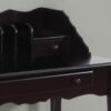 Computer Desk For Home Office, Laptop, Storage Drawers, Traditional - Cherry - Image 2