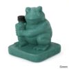 Whimsical - Frog Neptune Umbrella Base Concrete - Green - Image 6
