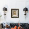 Lucian - Framed Antiqued Sculpture Print (Set of 2) - Multicolor / Wood - Image 4