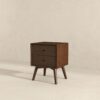 Caroline - Night Stand 2 Drawer - Dark Brown - Image 4