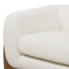 Alpine - Sherpa Arm Chair - Ivory White - Image 5