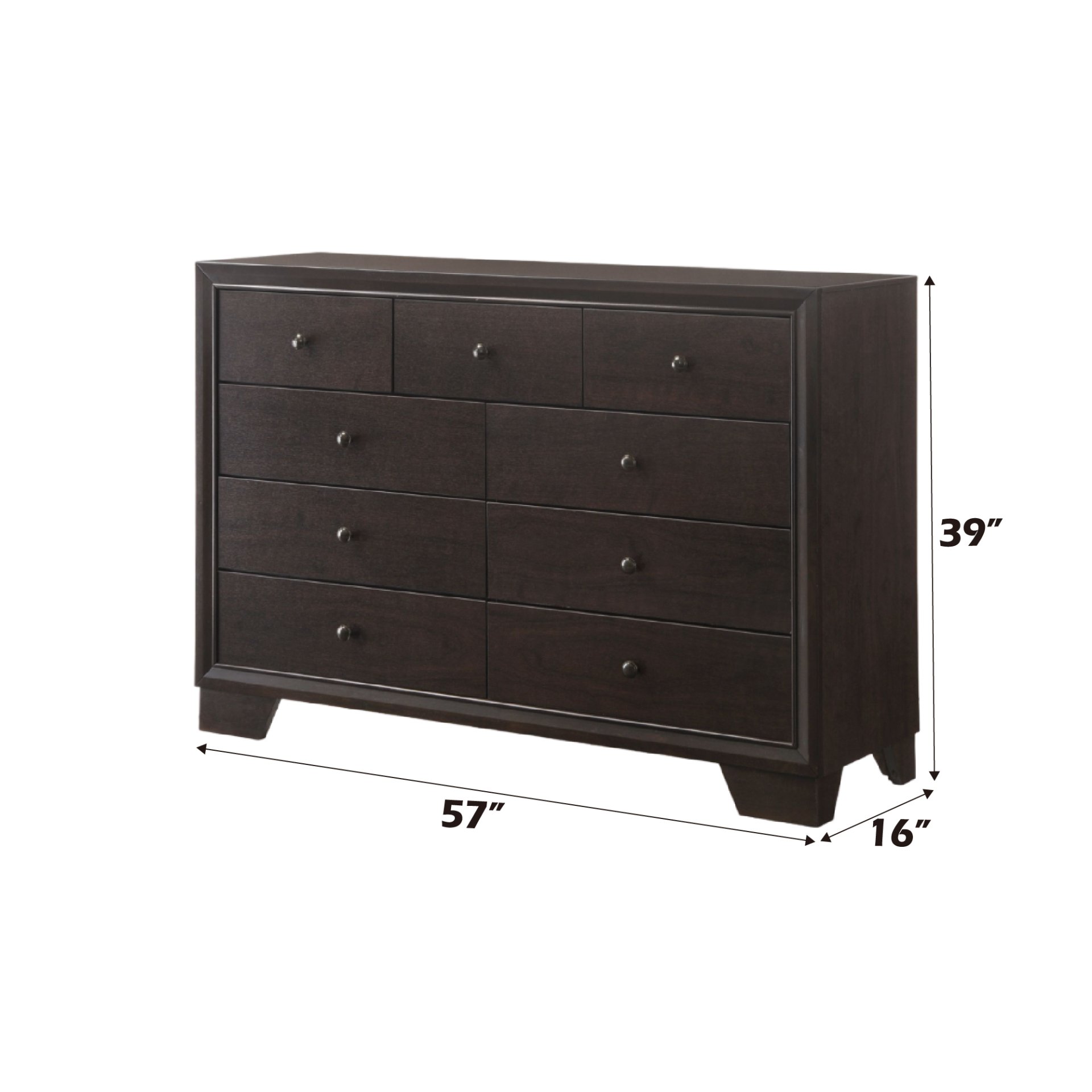 Madison - Dresser - Espresso - Image 3