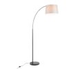 March - Contemporary Floor Lamp - Black / Gray - Image 2