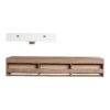 Modern Wall Mounted Bathroom Vanity With Resin Sink, Soft Close Drawer, Imitative - Imitative Oak - Image 17