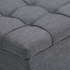 Dover - 3 Piece Storage Ottoman - Slate Gray - Image 5