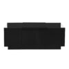 LED Coffee Table, Modern Center Table, Coffee Table With Open Storage Compartment And 2 Hidden Drawers For Living Room - Black - Image 15