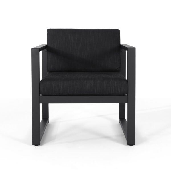 Navan - Club Chair - Dark Gray