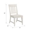 Haidel - Slat Back Dining Chairs (Set of 2) - White - Image 6