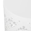 Outdoor Metal End Table, Large - White - Image 8
