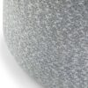 Bayley - Round Braided Pouf - Blue / Natural - Image 4
