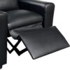 Marisa - Leather Kids Recliner Chair With Cupholder - Black - Image 3