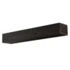 60" Rustic Wood Fireplace Mantel, Wall-Mounted & Floating Shelf For Home Decor - Espresso - Image 7