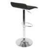 Ale - Contemporary Adjustable Barstool (Set of 2) - Black - Image 4