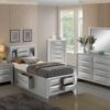 Marilla - Twin Storage Bed - Silver Champagne - Image 4