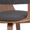 Lowell - Bentwood Dining Chair - Charcoal Gray - Image 3