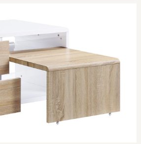 Verux - High Gloss Coffee Table - White - Image 4