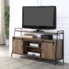 Rashawn - Rustic TV Stand - Oak - Image 6