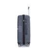 Hardshell Suitcase Double Spinner Wheels Pp Luggage Sets Lightweight Durable Suitcase With Tsa Lock, 3 Piece Set (20/24/28) - Gray - Image 12