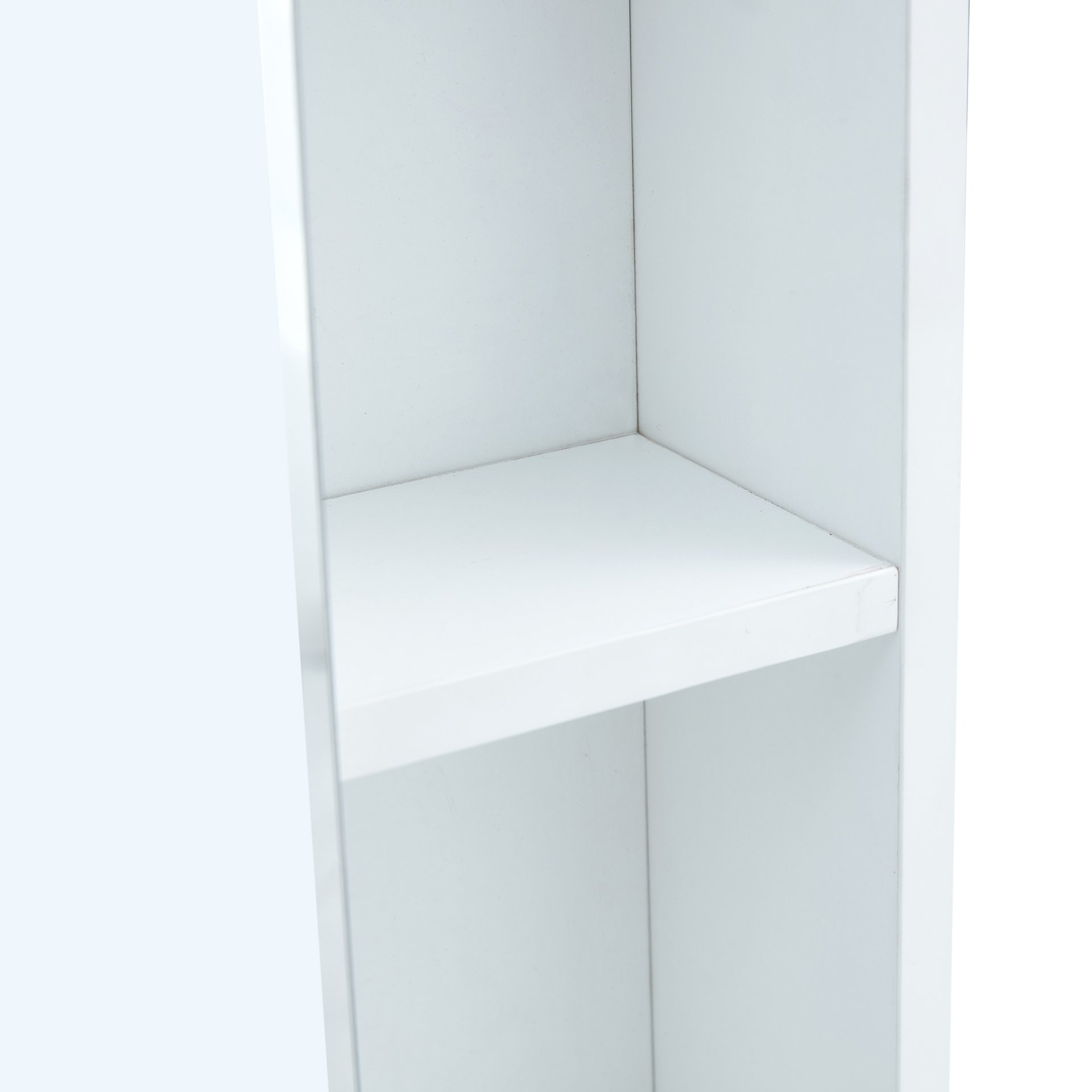 Wall Mounted Bathroom Storage Cabinet With Mirror Door, Medicine Cabinet, Over The Toilet Storage Cabinet With Shelves And Towel Rack - White - Image 18