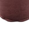 Shimon - Cylinder Pouf Ottoman Floor Cushion - Blush Pink - Image 6