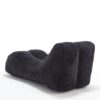 Creative Bean Bag Sofa Chair With High Quality Sponge Filling - Black - Image 11