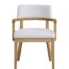 Kasem - Gorge Fabric Side Chair (Set of 2) - White - Image 2