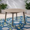 Stamford - Outdoor Dining Table Modern Design - Gray - Image 6