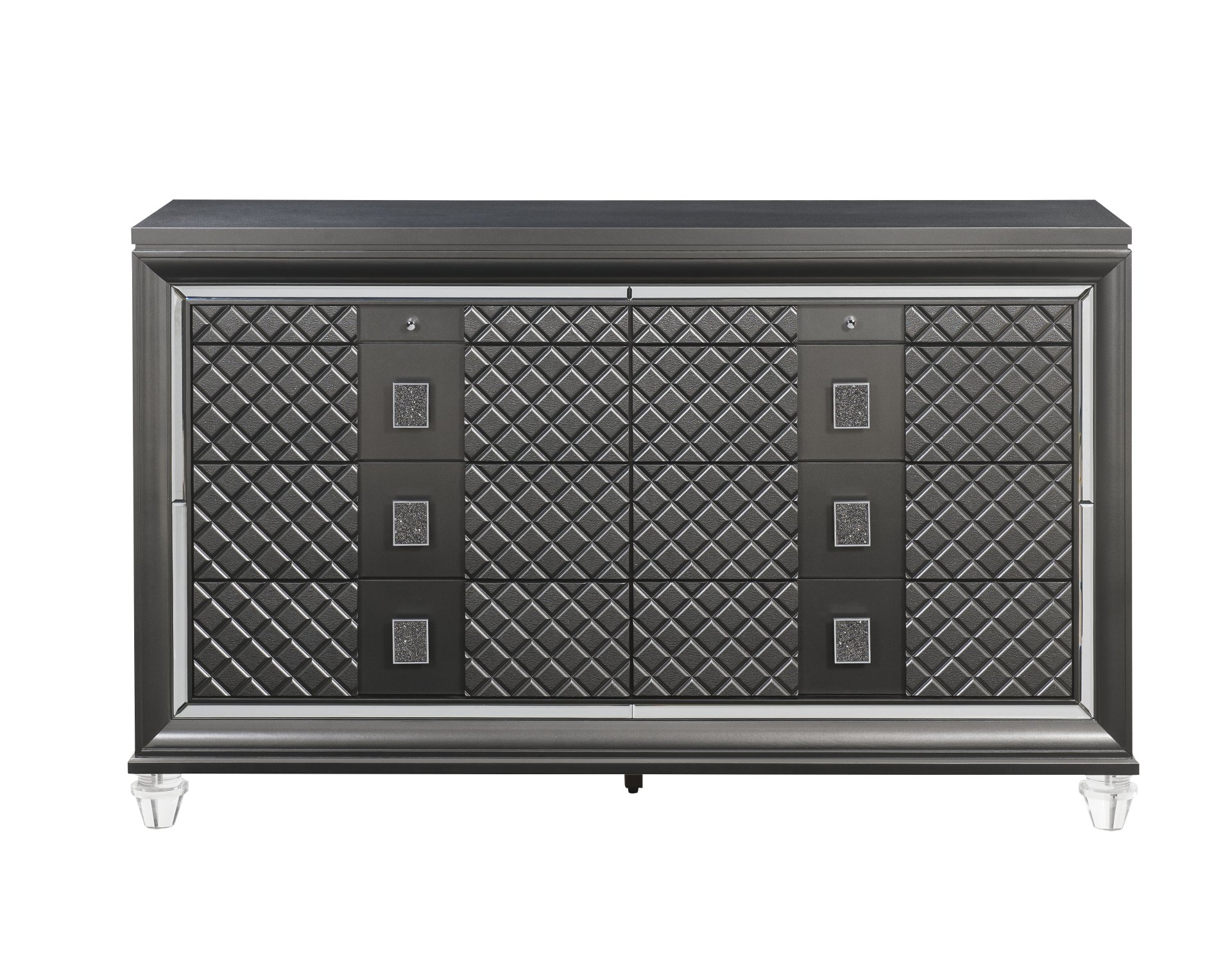 Sawyer - Metallic Dresser - Gray - Image 5