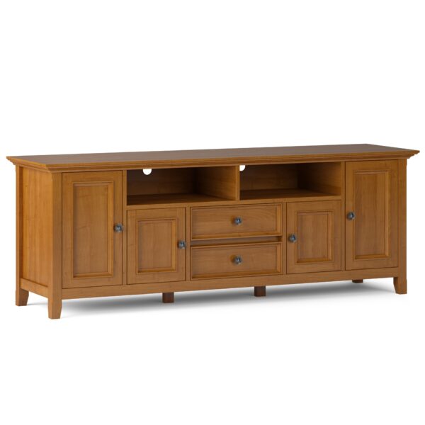 Amherst - Wide TV Media Stand - Light Golden Brown