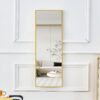 4th Generation Wall Mounted Full Body Mirror For Bathroom Bedroom Decorative Use - Transparent - Image 2