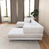 Marlow - U Shape Corner Sofa - Ivory - Image 6