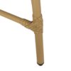 Outdoor Accent Chair With Basket Shape - Light Brown - Image 11