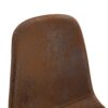 (Set of 4) Backrest AndTransfer Legs Chairs Adding A Touch Of Elegance To Minimalist And Scandinavian Style Homes - Walnut - Image 12