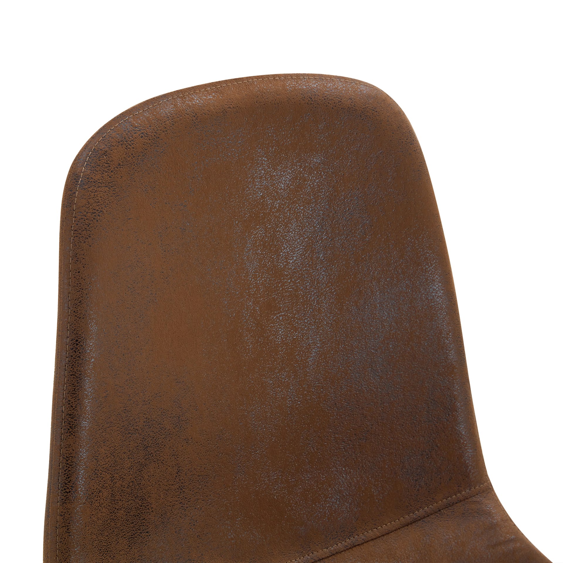 (Set of 4) Backrest AndTransfer Legs Chairs Adding A Touch Of Elegance To Minimalist And Scandinavian Style Homes - Walnut - Image 12