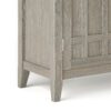 Bedford - Sideboard Buffet And Wine Rack - Distressed Gray - Image 6