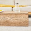 Modern Coffee Table With Smooth Light Wood Texture Patterns Material - Natural Wood - Image 8