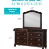 Triton - Dresser - Cappuccino - Image 7