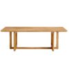 Rubber Wood And Solid Wood Coffee Table Modern Minimalist Rattan Weaving Design, Living Room Balcony, Multifunctional Small Sized Furniture - Natural - Image 14