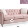 Raisa - Sofa - Pink - Image 3