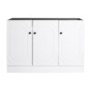 Modern Freestanding Bathroom Vanity With Soft Close Cabinet Doors - White - Image 4