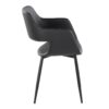 Margarite - Contemporary Dining / Chair (Set of 2) - Black - Image 3