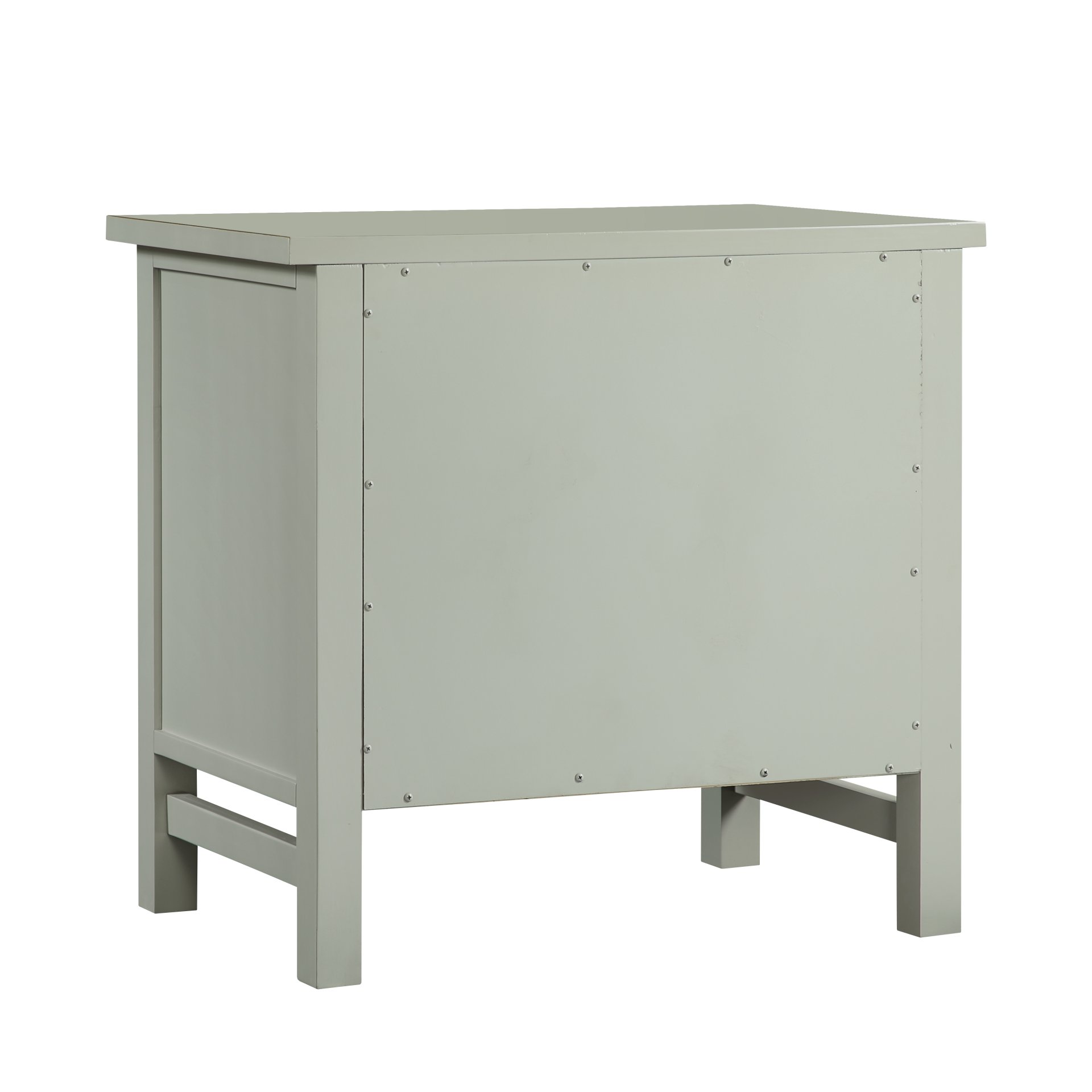 Georgina - 4 Drawer Storage Nightstand - Antique Grey - Image 6