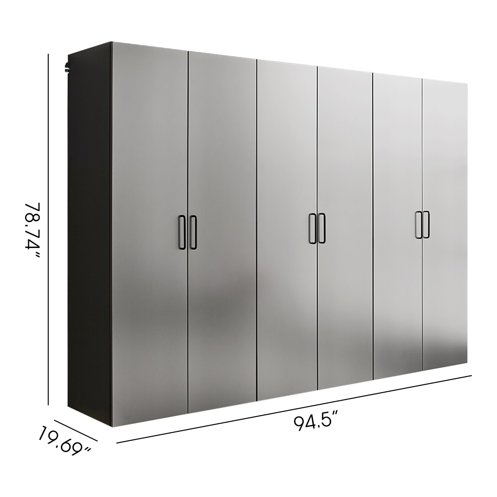 Astro Series - Garage Cabinet Set - Metallic Gray - Image 3