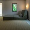 Three In One Folding Sofa, Convertible Bed, Easy To Carry Outdoors, Suitable For Living Room, Bedroom, Lounge, Outdoor - Dark Gray - Image 8