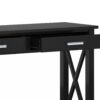 Kitchener - Console Sofa Table - Black - Image 3