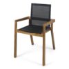 Dining Chair With Frame And Mesh Seating (Set of 2) - Teak - Image 7