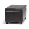 Amelia - Storage Ottoman Bench - Tanners Brown - Image 6