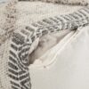 Sweeney - Square Pouf - Gray / Natural - Image 3